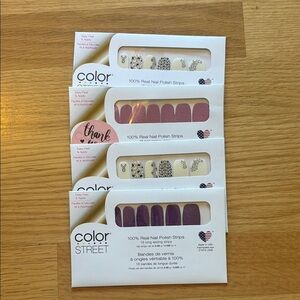 Color Street Nail Polish Strips Set